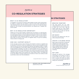 co-regulation strategies for parents